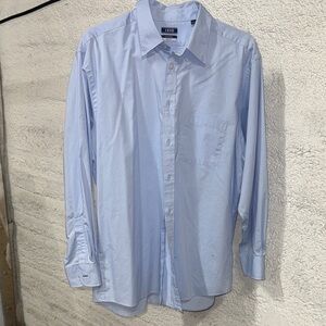 Izod Men's Sky Blue Dress Shirt
